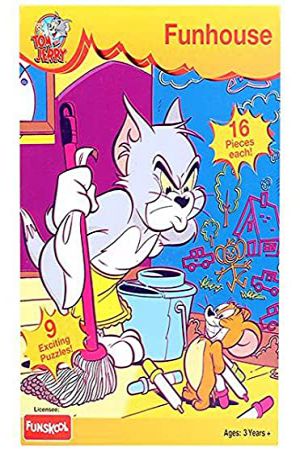 Tom And Jerry 16 in 1 Jigsaw Puzzle